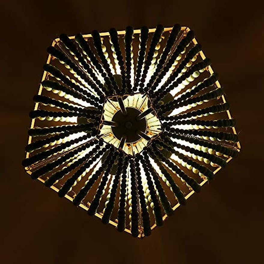 Ligna Bida Penda Lampo Griza Blua 5 Lumoj