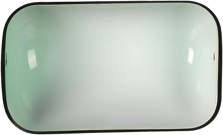 Newrays Green Glass Bankers Lamp Shade Replacement Cover,L8.85" W5.11"/L22.5 W13cm