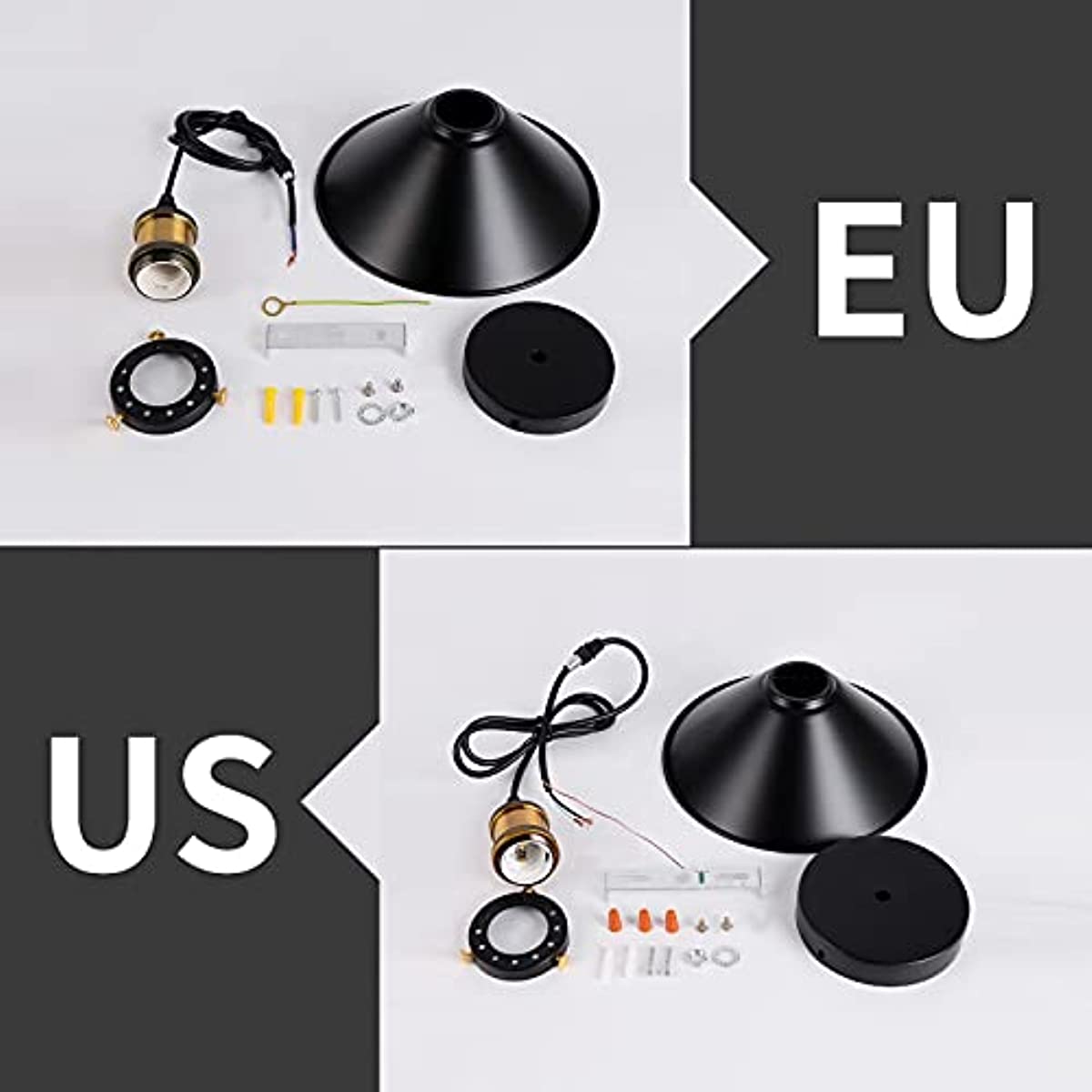 Newrays 2 Pako Industria Retro Nigra Fero Kuirejo Restoracio Trinkejo Balkono Penda Pendumaĵo