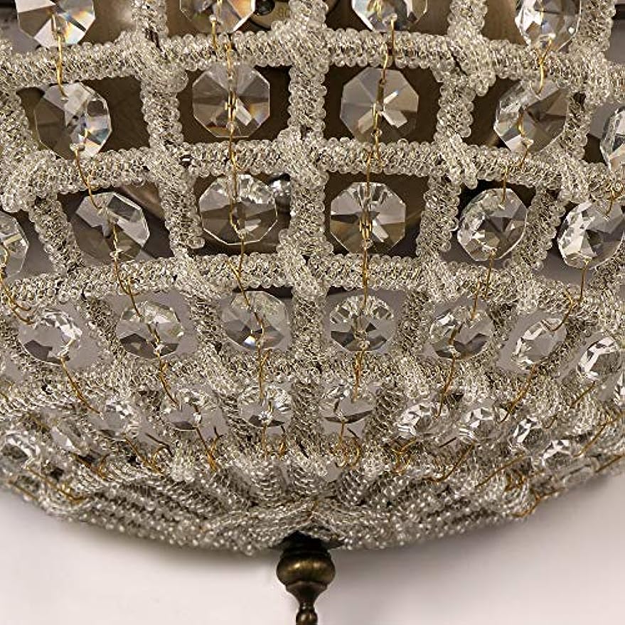 Vintage Royal Empire Style Led Crystal Wall Lamp Sconces