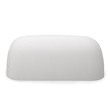 Matt White Glass Bankers Lamp Shade Replacement Cover