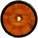 Wood Wine Barrel Pendant Lamp Hanging Unique Kitchen Bar Light Fixtures